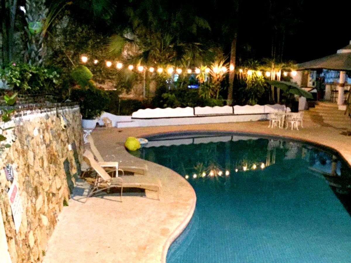 Villa Palmitas Acogedor Departamento Nivel Piscina Gigante Jardines Акапулько Экстерьер фото